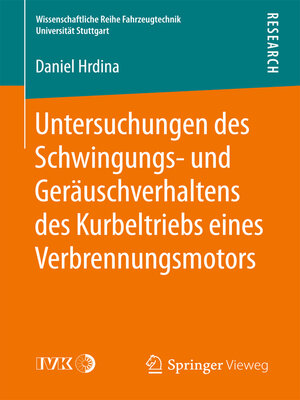 cover image of Untersuchungen des Schwingungs